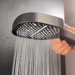AQUAVITA - Soffione Doccia Filtrato ad Alta Pressione con Turbo Boost e Spray Pioggia