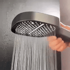 AQUAVITA - Soffione Doccia Filtrato ad Alta Pressione con Turbo Boost e Spray Pioggia