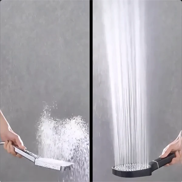 AQUAVITA - Soffione Doccia Filtrato ad Alta Pressione con Turbo Boost e Spray Pioggia