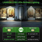 LuminaX Solar | 100 COB LED Lampada Solare | IP65 | Sensore di Movimento & 3 Modalità | Illuminazione Esterna Senza Fili