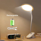 Lunivo LED Touch-Lampada da Tavolo | Con Batteria e Luce Naturale | Temperatura di Colore 4000K | Design Moderno in Plastica