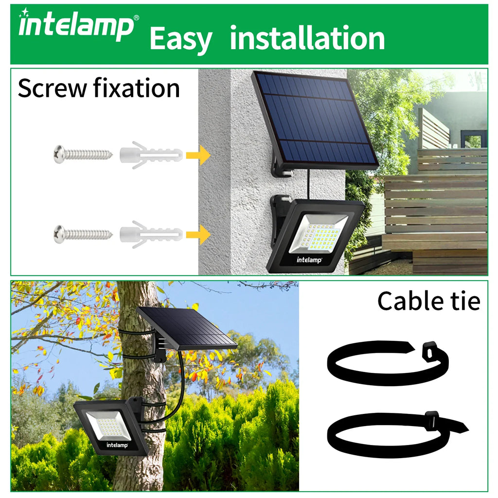 Faro di Sicurezza Solare LED LumiSecure Duo | Set da 2 | 1200LM Super Luminoso | Impermeabile IP65 | Giardino, Cortile & Terrazza