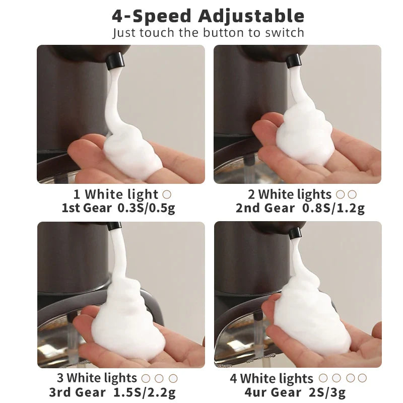 Dispenser di sapone automatico Foamello | Montaggio a parete | 500 ml | Ricaricabile e senza contatto | Funzione schiumosa a sensore
