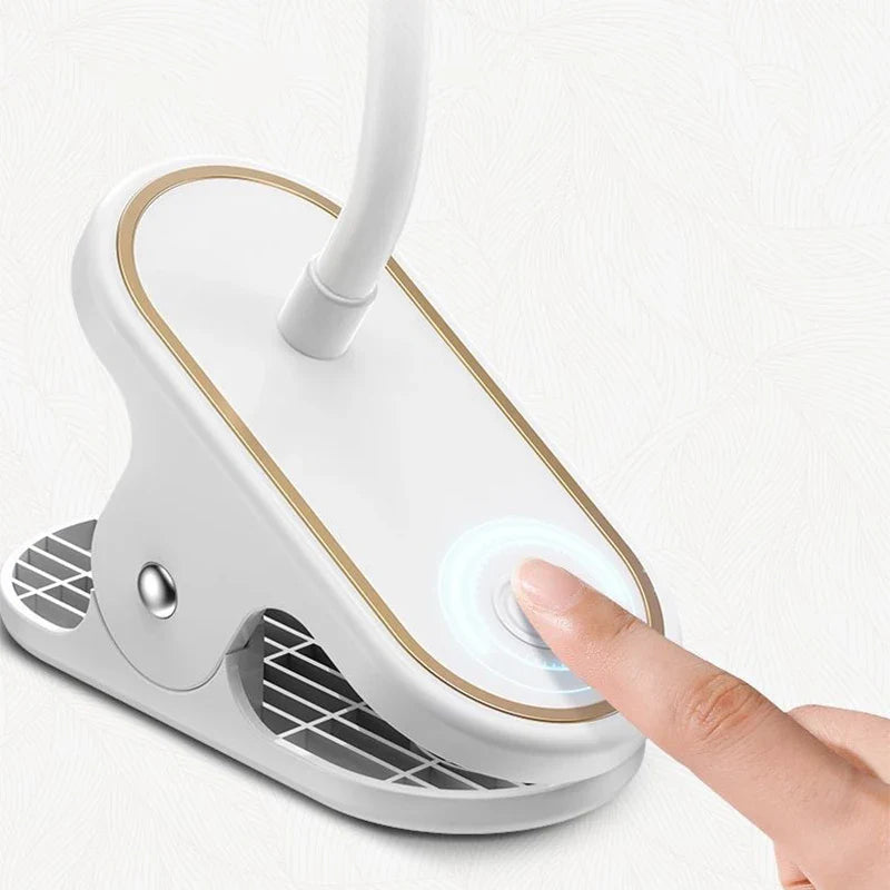 Lunivo LED Touch-Lampada da Tavolo | Con Batteria e Luce Naturale | Temperatura di Colore 4000K | Design Moderno in Plastica