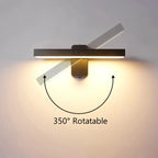Lampada da Parete Esterna VarioLux | Sensore di Movimento & IP65 | Orientabile | 30–50 cm