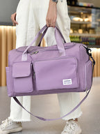 Borsa da viaggio Veyora WeekAir | Capacità di 35 L | Con scomparto per scarpe e separazione umido/secco | Per viaggi in aereo, sport e weekend