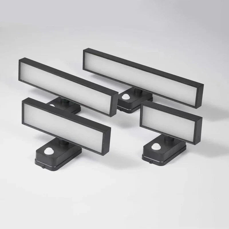 Lampada da Parete Esterna VarioLux | Sensore di Movimento & IP65 | Orientabile | 30–50 cm