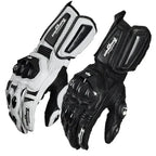 Guanti da Moto RidePro Carbon | Impermeabili e a prova di vento | Compatibili con touchscreen | Protezioni in vera pelle | Per estate e inverno