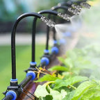 AquaFlex Pro360 Sistema di irrigazione automatico 20 m | Ugelli spruzzatori regolabili a 360° | Set di irrigazione a nebbia fai-da-te | Per giardino, orto e terrazza