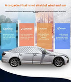 AutoProtect Copertura per Auto | Impermeabile & Resistente ai raggi UV | Protezione tutto l'anno contro sole, neve & grandine