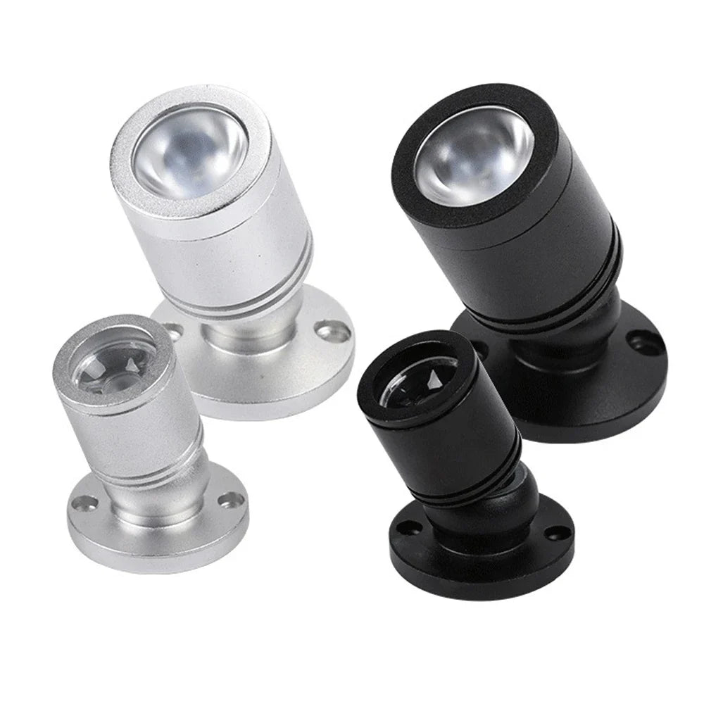 Mini LED Spot LuxoDot | 1W/3W | Spot USB per vetrine e decorazioni | Bianco caldo e freddo | Involucro in alluminio