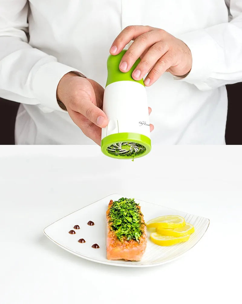 Grattugia per formaggio in acciaio inox GRATEVO DuoCut | Inclusi 2 inserti per lame | Robusta grattugia per formaggio e verdure