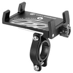 Supporto per Smartphone da Bicicletta RideGrip 360 Pro | Ruotabile a 360° | Lega di Alluminio | Resistente agli Urti e Sicuro | Per Bicicletta, Moto e E-Scooter