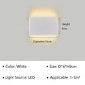 LumiEra Moderna Applique LED | Design Elegante | Luce Calda per Camera da Letto, Corridoio e Bagno