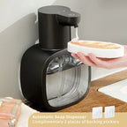 Dispenser di sapone automatico Foamello | Montaggio a parete | 500 ml | Ricaricabile e senza contatto | Funzione schiumosa a sensore