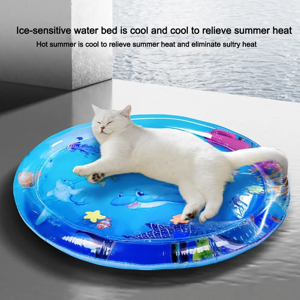 COOLPET - Letto d'Acqua Non Tossico per Cani e Gatti per il Sollievo dal Caldo