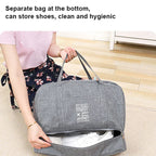 Lugviva Borsa da Viaggio Pieghevole per Donne | Grande Borsa da Weekend in Tessuto Oxford | Borsa a Mano per Viaggi, Quotidiano & Sport