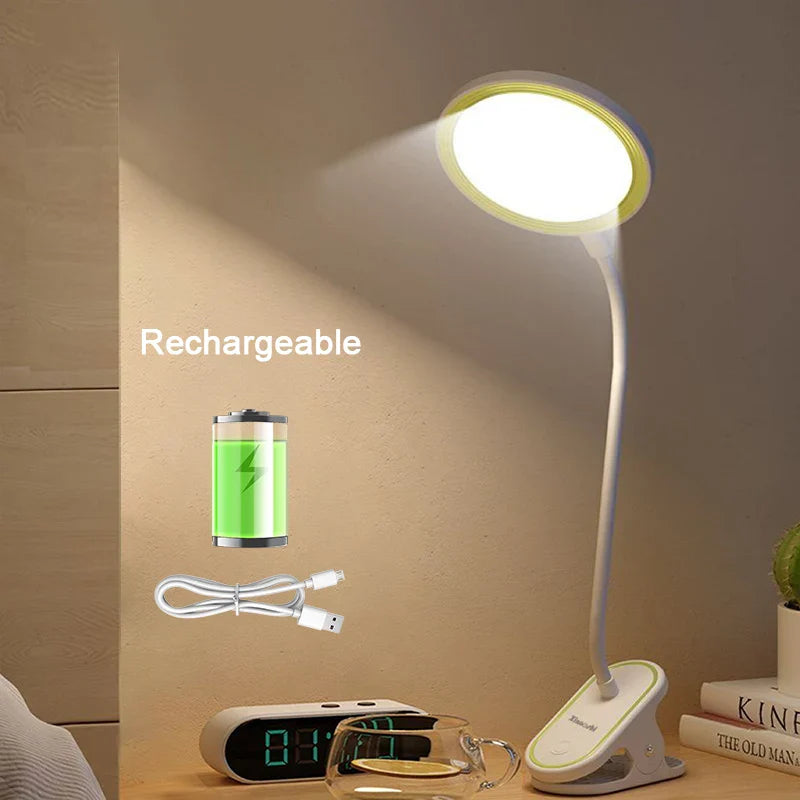 Lunivo LED Touch-Lampada da Tavolo | Con Batteria e Luce Naturale | Temperatura di Colore 4000K | Design Moderno in Plastica