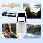 Copertura Magnetica per Parabrezza Auto FrostGuard Max | Protezione Antighiaccio Invernale & Protezione UV Estiva | Impermeabile & Facile da Fissare