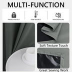 LUXEDRAPE - Tende moderne 100% oscuranti con rivestimento per camera da letto e soggiorno