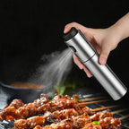 Spruzzatore d'olio CULINARA FineMist | Bottiglia spray in acciaio inossidabile da 100 ml | Per olio, aceto e BBQ | Ricaricabile e dosaggio fine