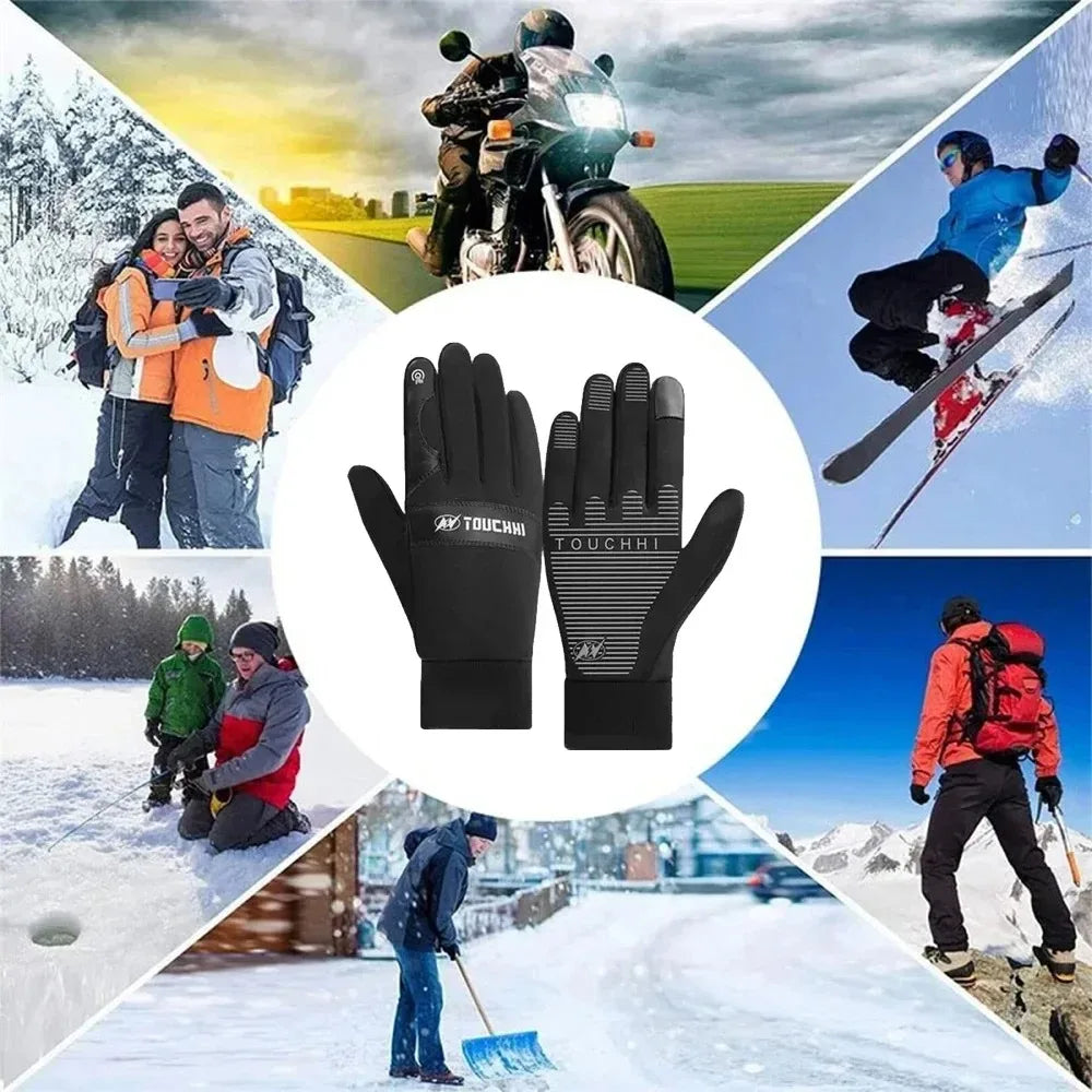 ThermaGlide USB Guanti Riscaldati | Impermeabili e Compatibili con Touchscreen | Scaldamani Invernali per Sci, Moto e Attività all'Aperto