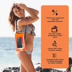 AquaVault Borsa Impermeabile 2L | Con Finestra Touchscreen | Borsa Outdoor per Kayak, Trekking & Sport Acquatici