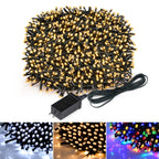 LuminaraX | Catena di luci LED esterna 24V | 8 modalità di illuminazione | Impermeabile IP65 | 10–100 m | Per giardino, casa e decorazioni natalizie