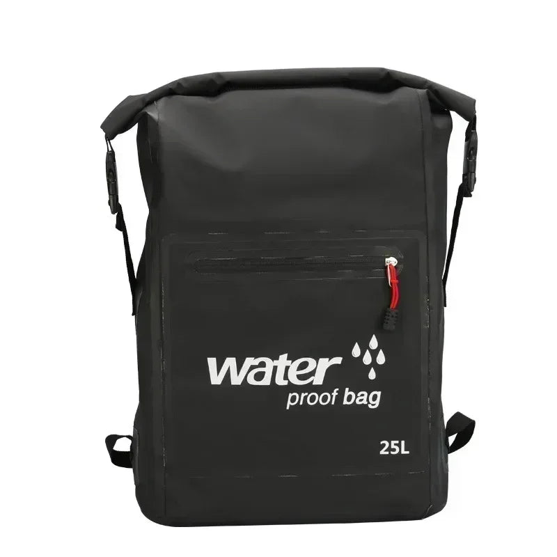 Zaino Impermeabile AquaDryX 25L | Sacco a Pelo Galleggiante | Rolltop & Traspirante | Ideale per Kayak, Trekking & Outdoor