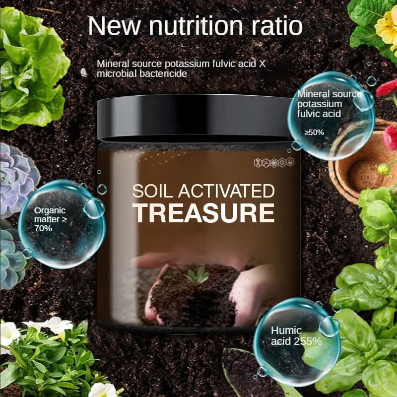 Attivatore naturale del suolo per giardino in 3 giorni