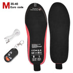 Sole riscaldabili WarmStep Pro | Ricaricabili con telecomando | 3 livelli di riscaldamento | Tagliabili | Scaldapiedi elettrici per inverno e attività all'aperto