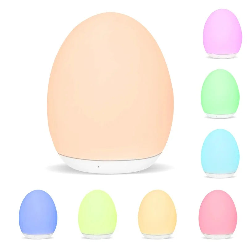 Lumiboo Luce Notturna | RGB & Bianco Caldo | Controllo Touch | 100h Batteria | 12 × 10 cm | Camera per Bambini