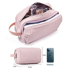 Kosmetixo Pochette da viaggio impermeabile per donne e uomini | Pochette leggera in S/M/L | Accessori da viaggio per prodotti per la cura e trucco | Organizer da viaggio unisex