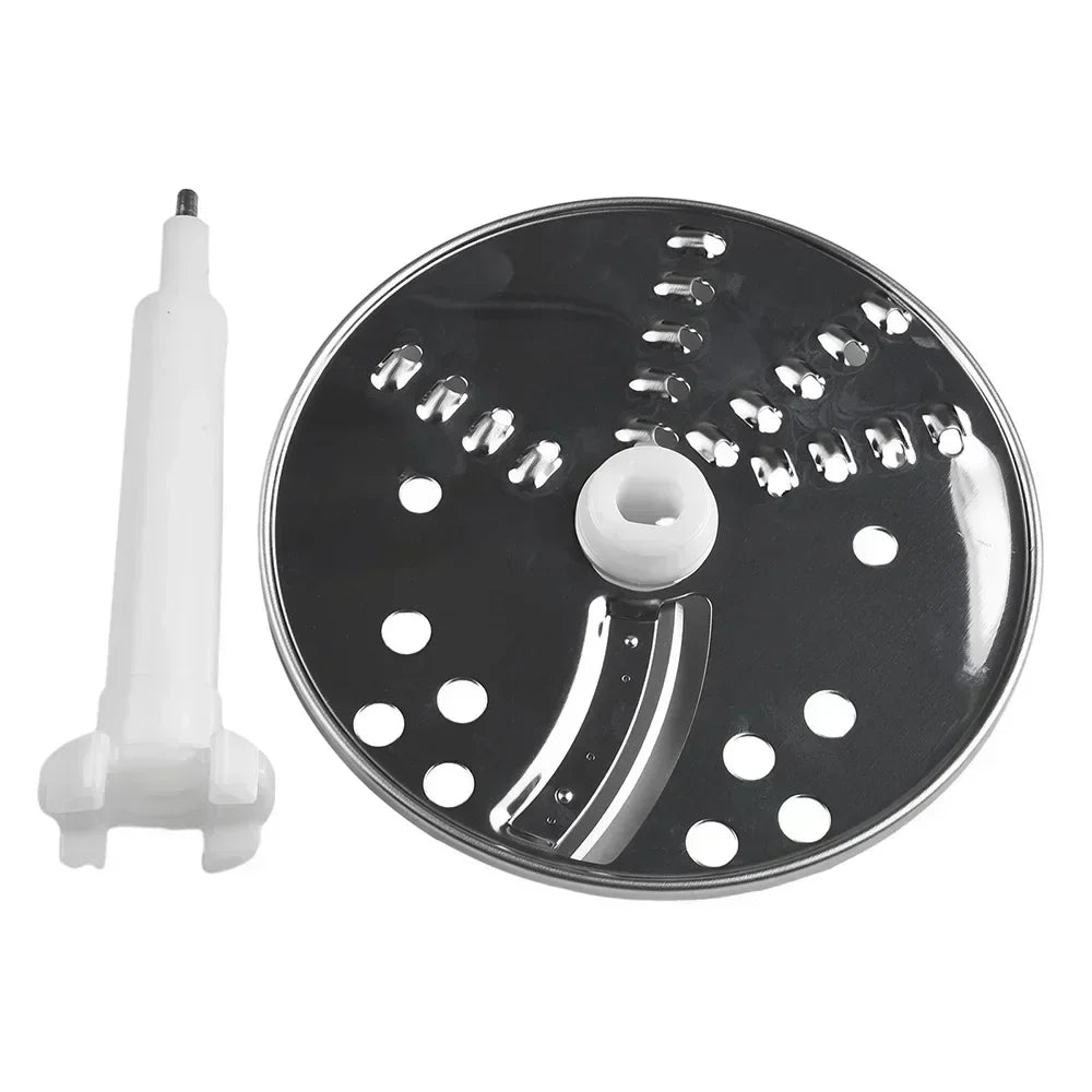 MixWerk Thermomix Set di Taglio per TM6 & TM5 | Affettaverdure & Grattugia per Formaggio | Accessorio per Affettare Ravanelli & Patate Dolci | Accessorio con Contenitore