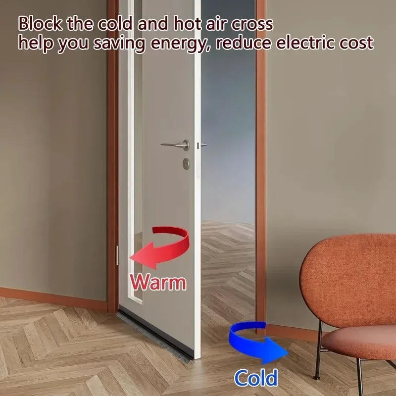 Guarnizione per Porta FlexGuard | Resistente al Calore e all'Abrasion | Per Porte e Finestre | In 4 Colori