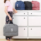 Lugviva Borsa da Viaggio Pieghevole per Donne | Grande Borsa da Weekend in Tessuto Oxford | Borsa a Mano per Viaggi, Quotidiano & Sport