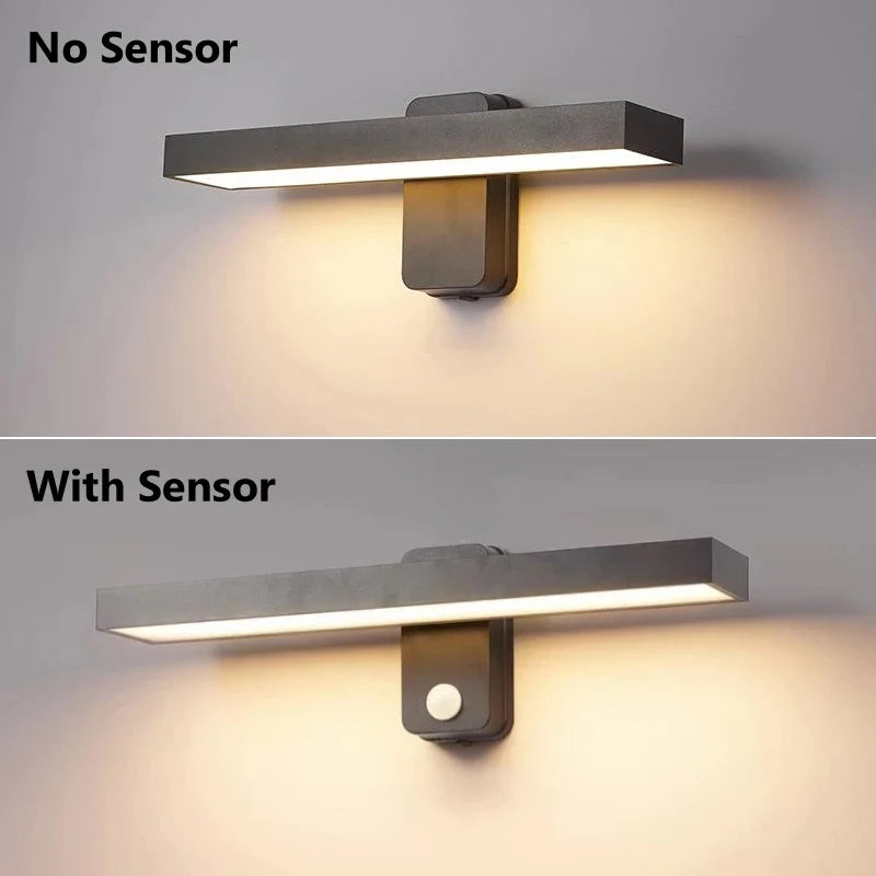 Lampada da Parete Esterna VarioLux | Sensore di Movimento & IP65 | Orientabile | 30–50 cm