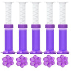BloomFresh WC-Fiori Gel | Gel profumato per WC e urinatoio | Pulente, Antibatterico e Decorativo | 12 fiori per stick