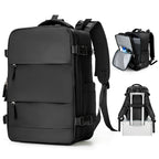 Zaino da Viaggio Travomate | Impermeabile e Versatile | Scomparto per Laptop da 15,6" | Grande Capacità con Separazione Umido-Asciutto