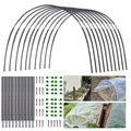 Set di archi da giardino FlexGrow in fibra di vetro | Tunnel per piante fai-da-te per orti e serre | Inossidabile e riutilizzabile | Inclusi connettori