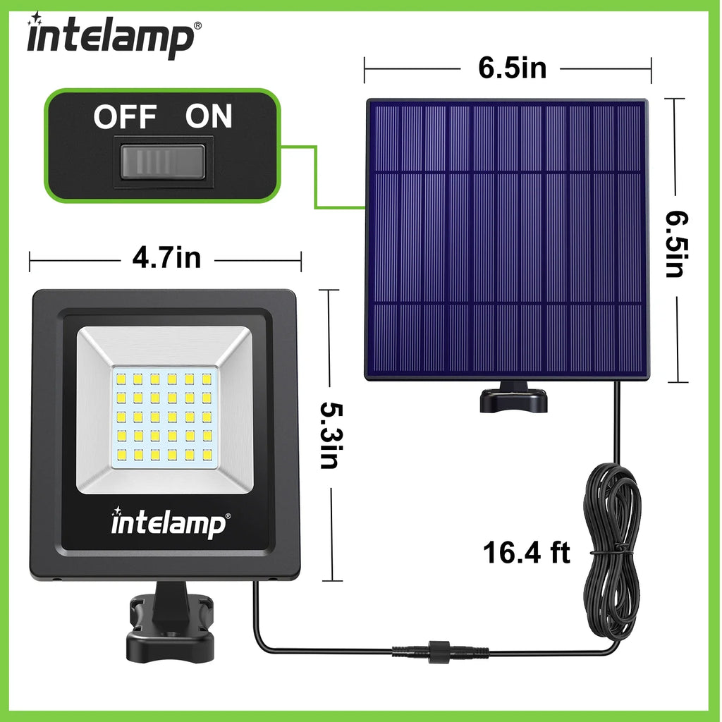Faro di Sicurezza Solare LED LumiSecure Duo | Set da 2 | 1200LM Super Luminoso | Impermeabile IP65 | Giardino, Cortile & Terrazza