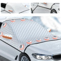 Copertura Magnetica per Parabrezza Auto FrostGuard Max | Protezione Antighiaccio Invernale & Protezione UV Estiva | Impermeabile & Facile da Fissare