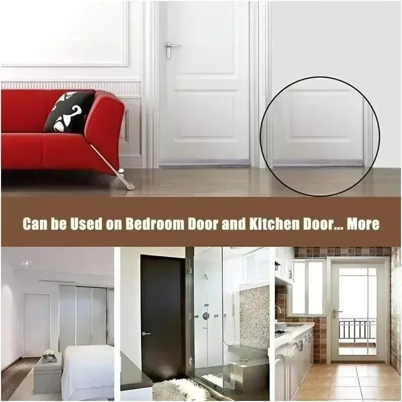 Guarnizione per Porta FlexGuard | Resistente al Calore e all'Abrasion | Per Porte e Finestre | In 4 Colori