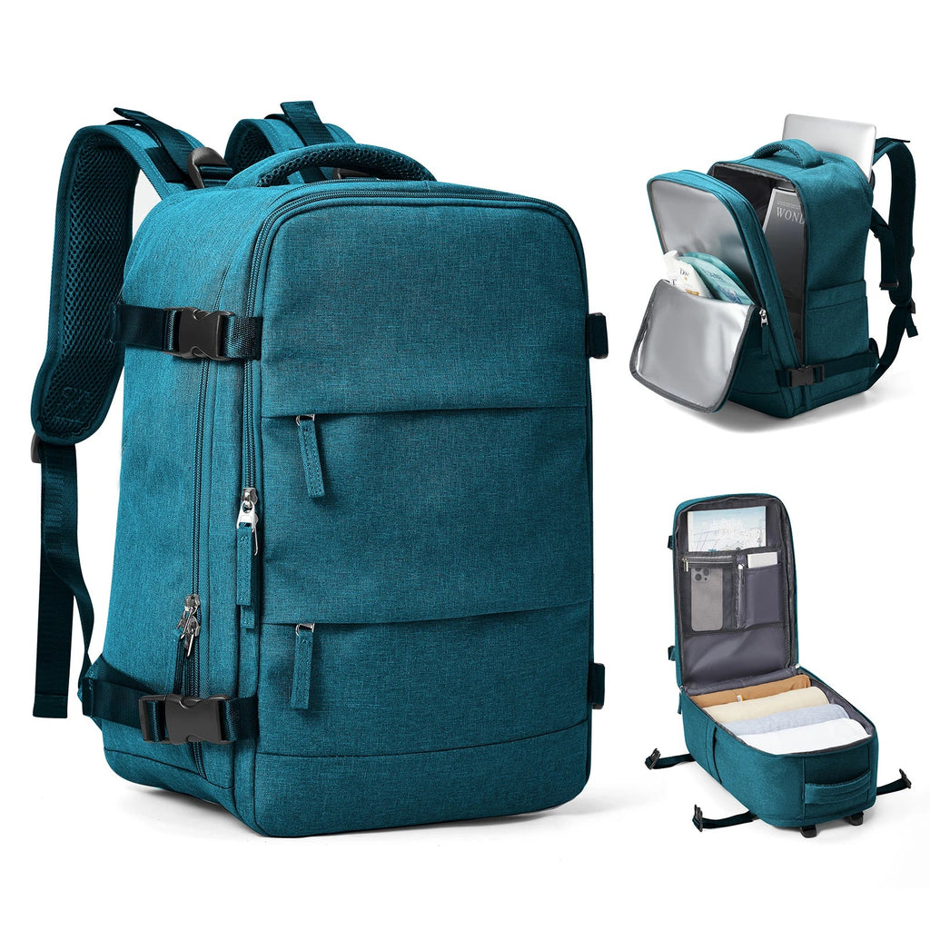 Zaino da Viaggio Travomate | Impermeabile e Versatile | Scomparto per Laptop da 15,6" | Grande Capacità con Separazione Umido-Asciutto