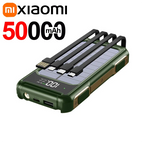 Powerbank Solare Voltora 20K | 20.000mAh | Cavo 4-in-1 | Ricarica Rapida & LED di Emergenza | Per iPhone & Samsung