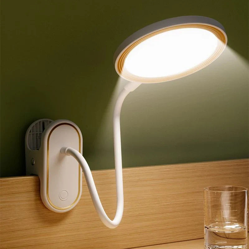 Lunivo LED Touch-Lampada da Tavolo | Con Batteria e Luce Naturale | Temperatura di Colore 4000K | Design Moderno in Plastica