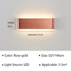 LumiEra Moderna Applique LED | Design Elegante | Luce Calda per Camera da Letto, Corridoio e Bagno