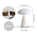 LumoShroom Lampada da Tavolo | Design Retro a Fungo | LED & Dimmerabile | Ricaricabile