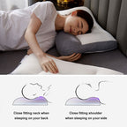 Cuscino in memory foam per un sonno senza tensioni
