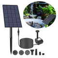 LUMISOAR - Fontana Solare 6-in-1 con 4 Ugelli per Giardino e Stagno